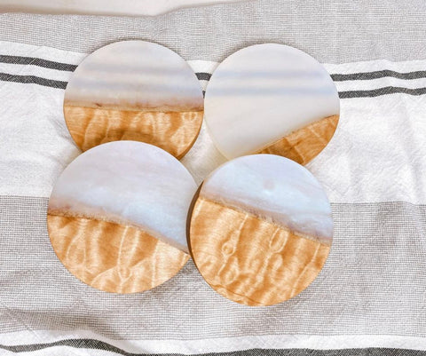 Epoxy For Making Coasters And Ocean Waves